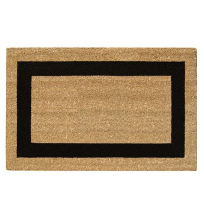 Superscraper Door mat Single Picture Frame - Plain 20" x 36"