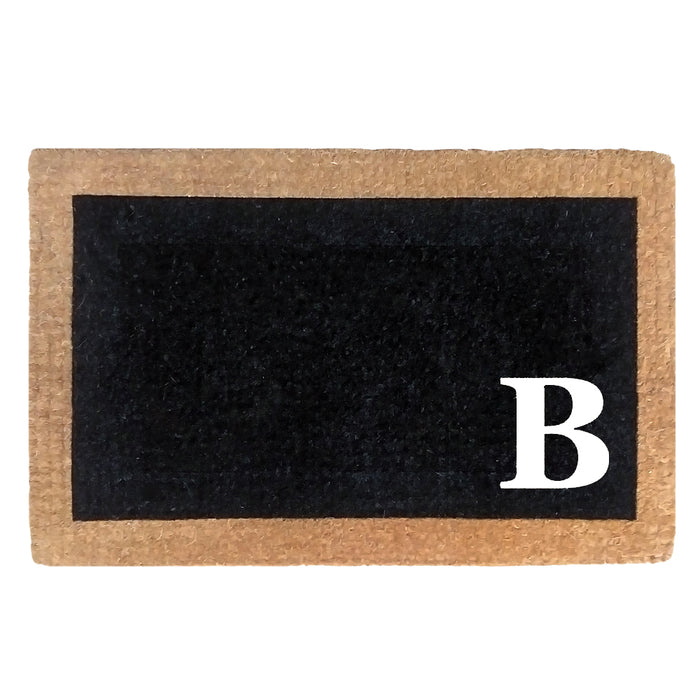 Heavy Duty Coco Mat Eclipse, Monogram B - 30" x 48"