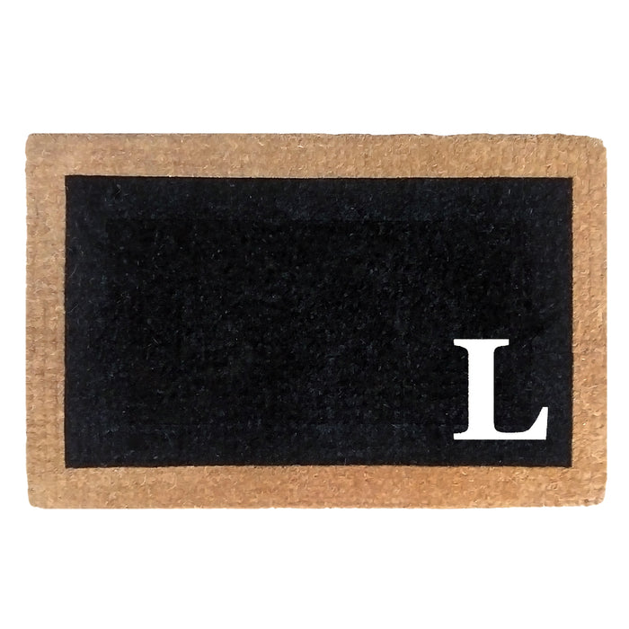 Heavy Duty Coco Mat Eclipse, Monogram L - 30" x 48"