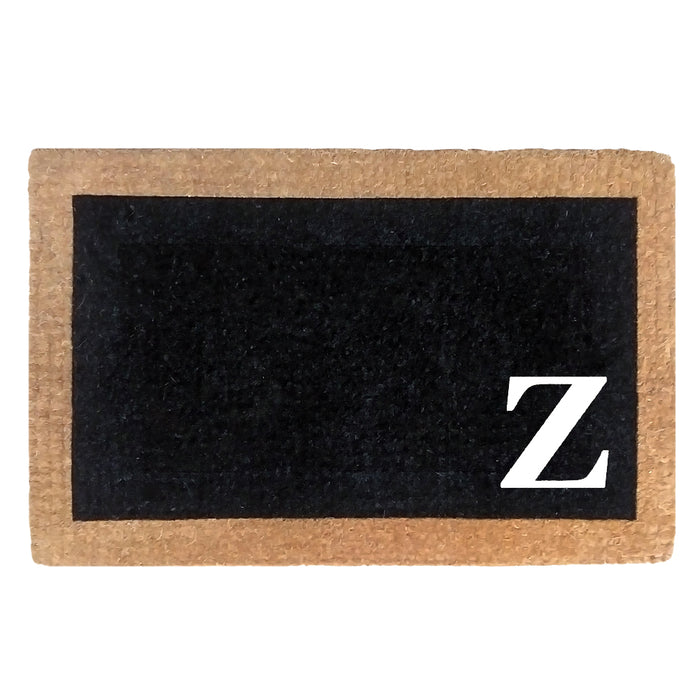 Heavy Duty Coco Mat Eclipse, Monogram Z - 24" x 57"