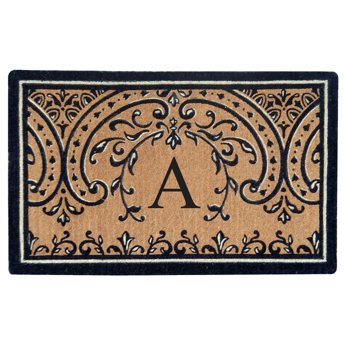 Heavy Duty Coco Mat Easton, Monogram A - 24" x 39"