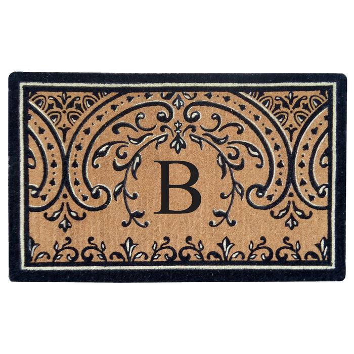 Heavy Duty Coco Mat Easton, Monogram B - 24" x 39"