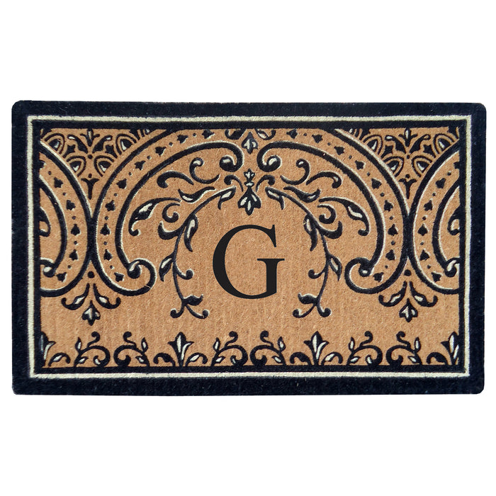 Heavy Duty Coco Mat Easton, Monogram G - 24" x 39"