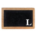 Eclipse Heavy Duty Coir Doormat - 22"x 36"  - Monogrammed L