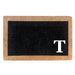 Eclipse Heavy Duty Coir Doormat - 22"x 36"  - Monogrammed T