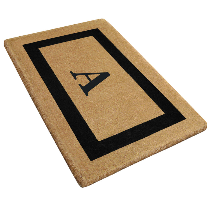 Single Picture Frame Mat - (22 x 36) - Monogram - 4 Colors Available-Heavy Duty Cocomat-Accentuary