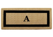 Single Picture Frame Mat - (24 x 57) - Monogram - 3 Colors Available-Heavy Duty Cocomat-Accentuary